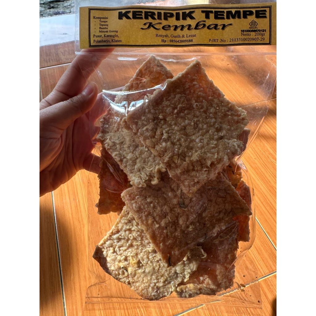 

Keripik Tempe Kembar