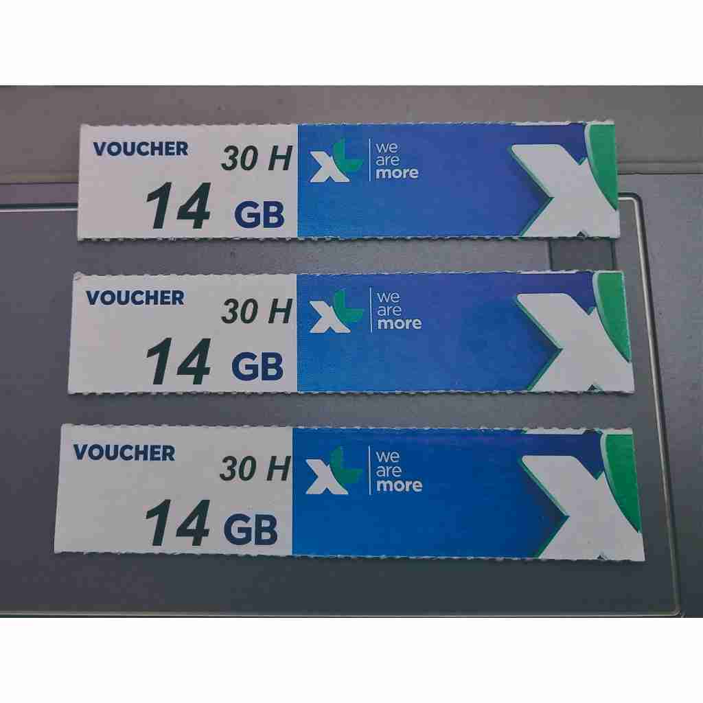 Voucher XL 14 gb hotroad special 30 hari