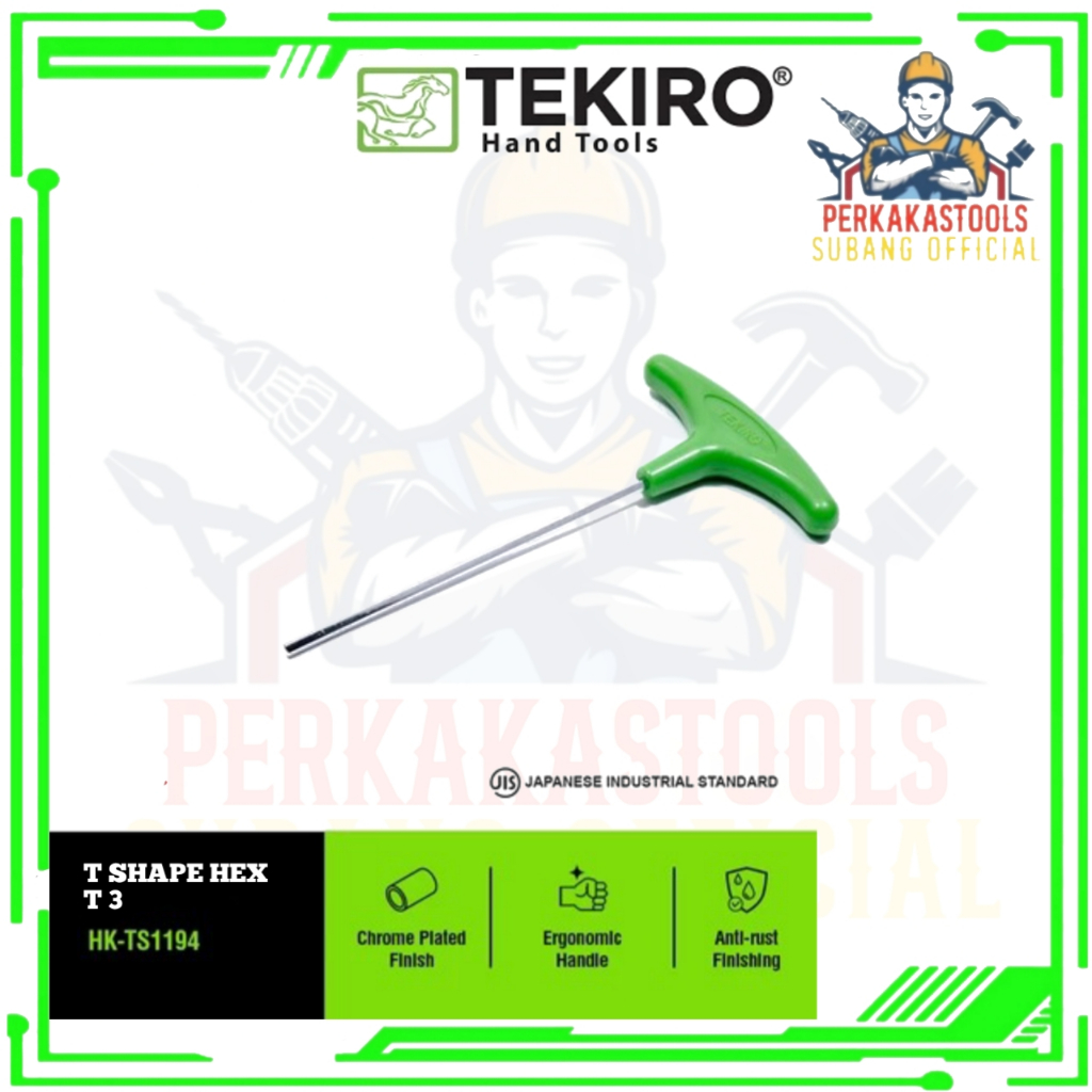 TEKIRO KUNCI L MODEL T 5 / KUNCI L MODEL T / TOOLS / ALAT PERKAKAS