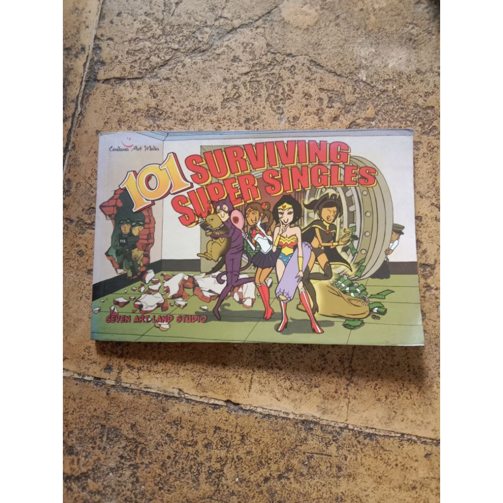 Komik Indonesia masa kini 101 surviving super singles seven art land studio 20rb