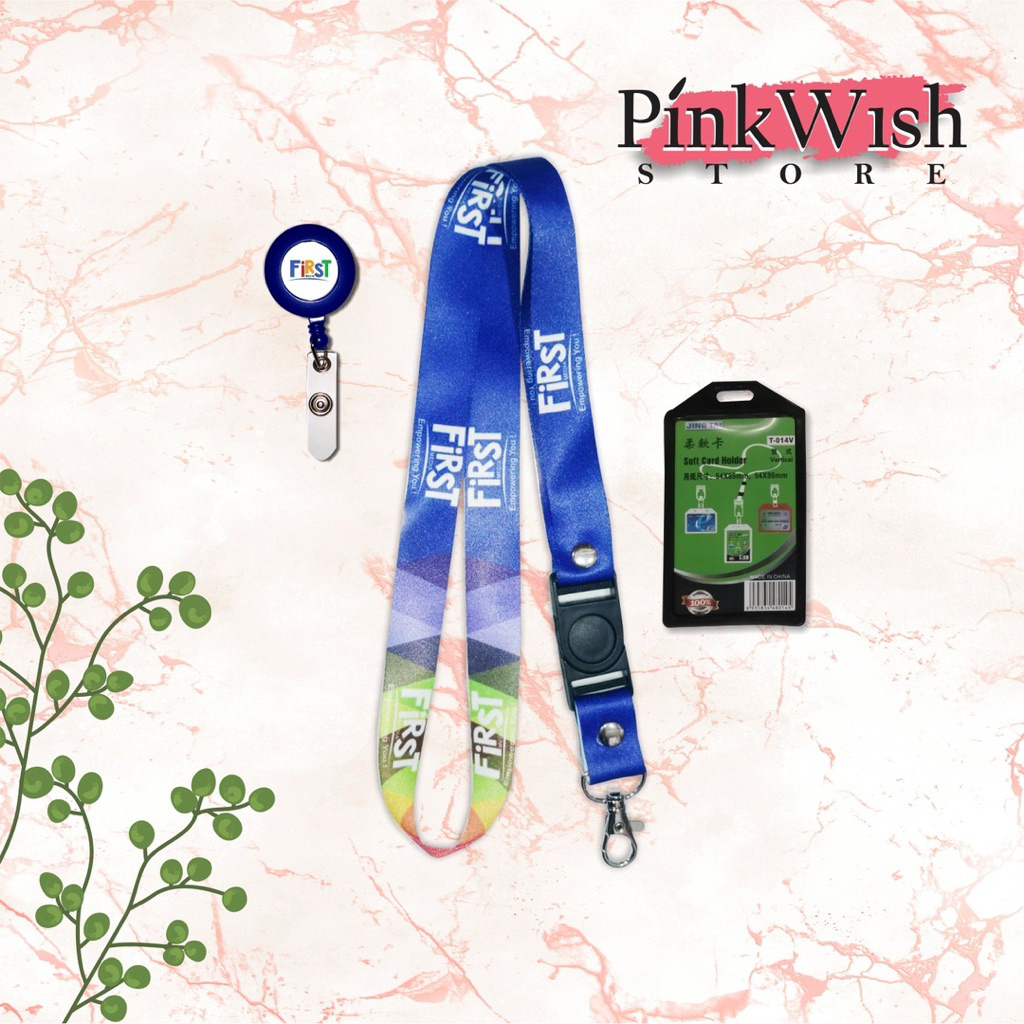 

Lanyard FIRST MEDIA / Tali idcard FIRST MEDIA [Ready stock] Termurah siap kirim