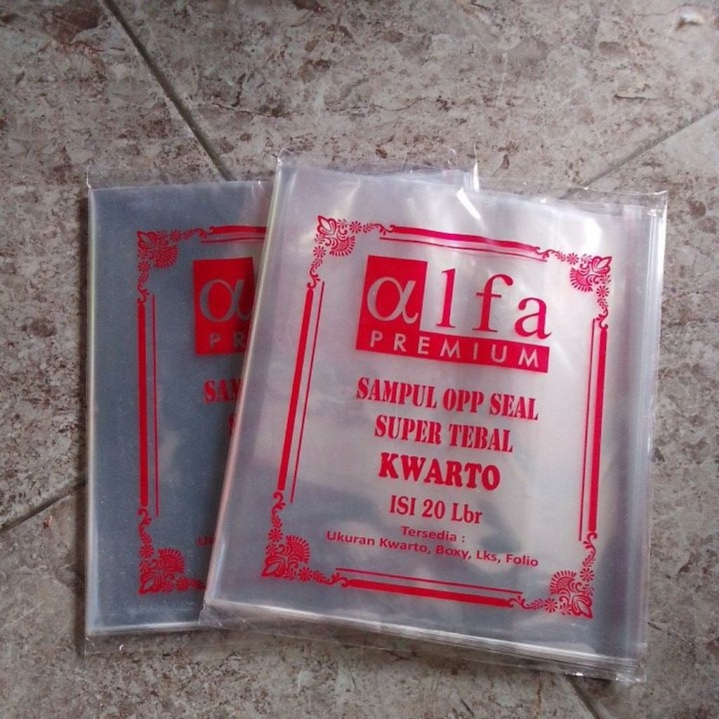 

Alfa sampul plastik super tebal isi 20pcs