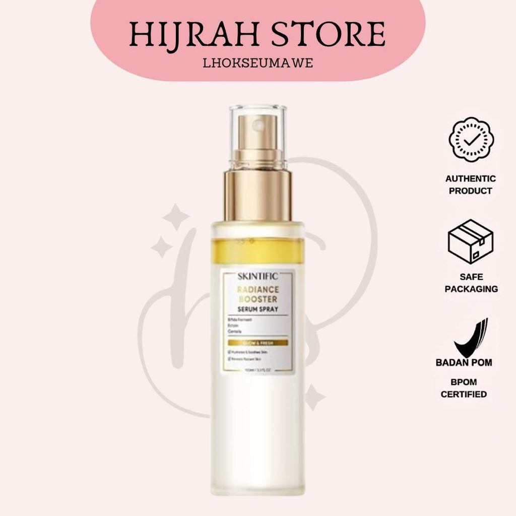 🩷HIJRAH STORE🩷SKINTIFIC RADIANCE BOOSTER SERUM SPRAY