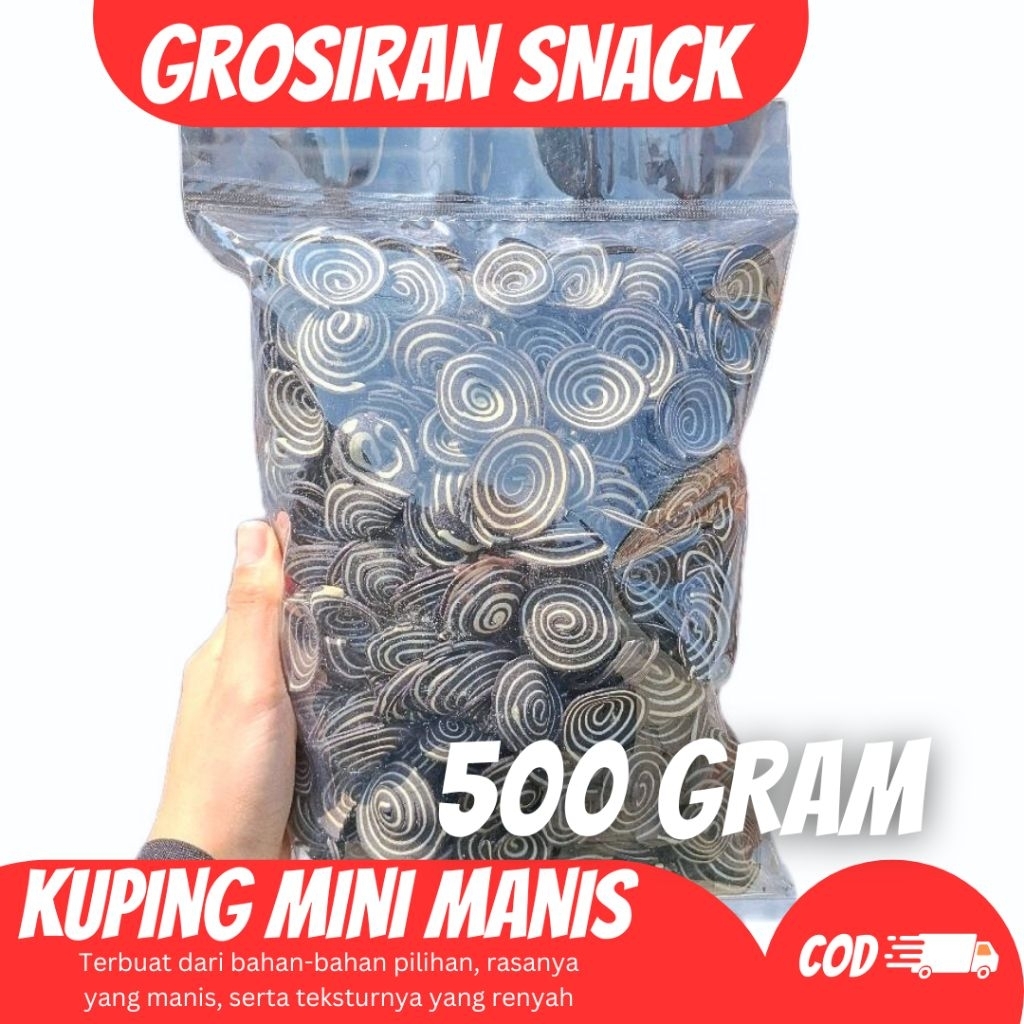 

500 GRAM Kuping Mini Manis