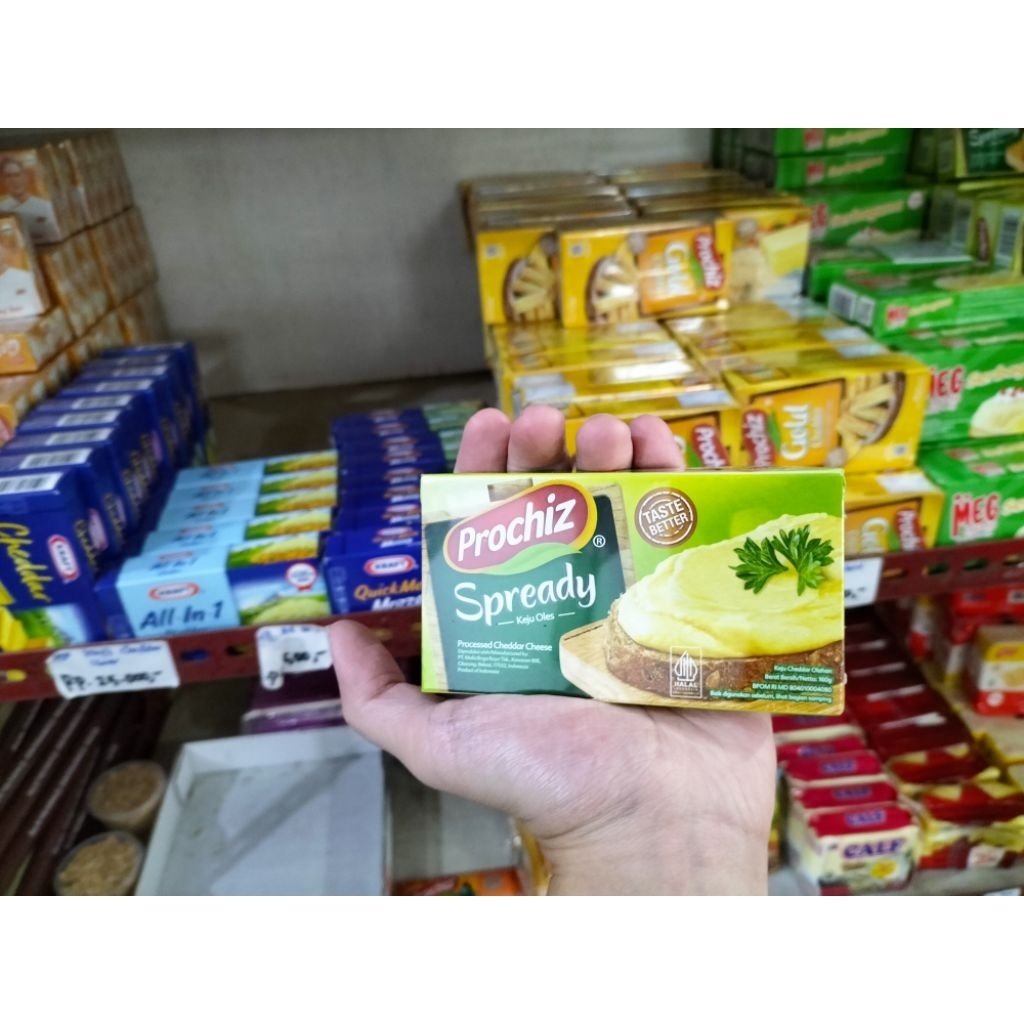 

prochiz keju spready 160 gram /keju oles/ krim keju
