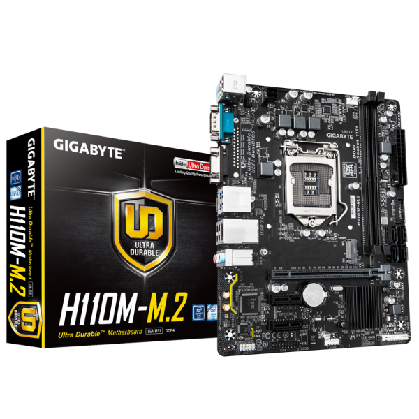 Gigabyte Motherboard Intel H110M M.2