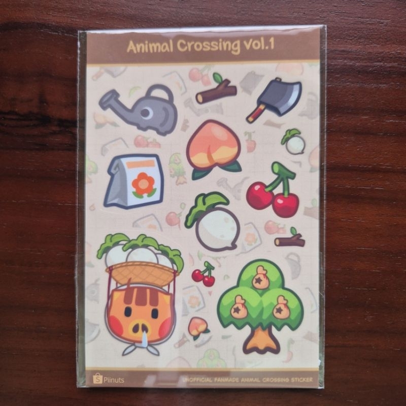 

Animal crossing sticker set vol.1