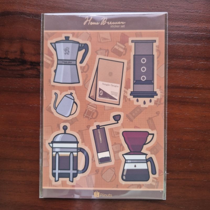 

Home brewer sticker set vol.1