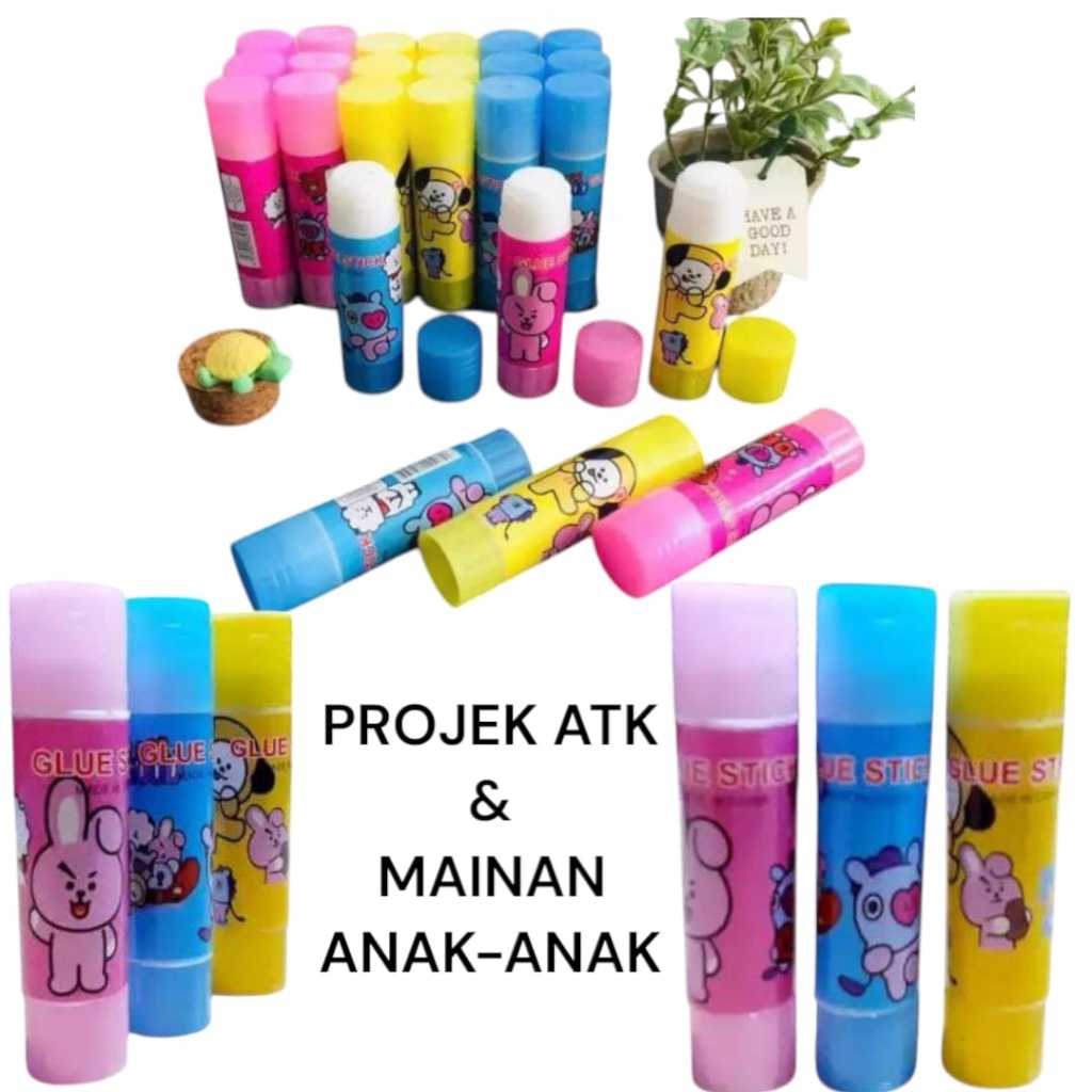 

Glues Glue Stik Mainan Anak-anak/Lem Stik Kecil Berat 10 Gram