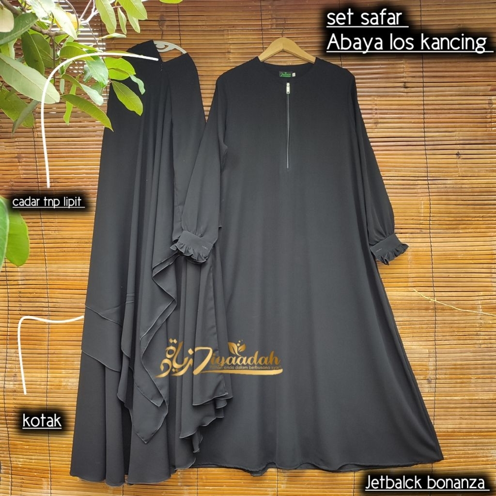 Set Abaya/gamis los jilbab safar