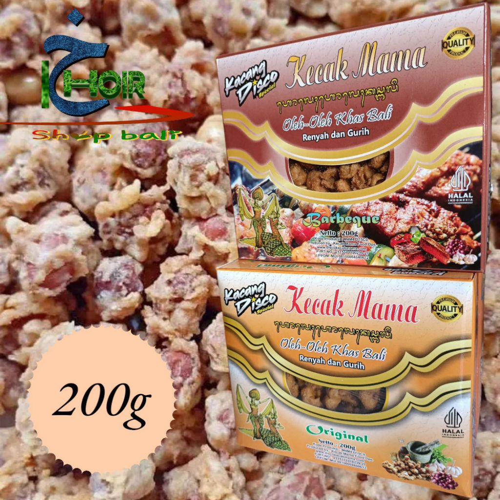 

KACANG DISCO KECAK MAMA 200G//KACANG KHAS BALI//BEST SELLER
