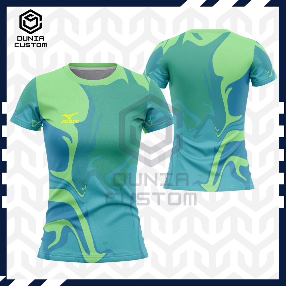 Baju Voli Wanita / Jersey Baju Voli Volly Lengan Pendek Bisa Pake Nama