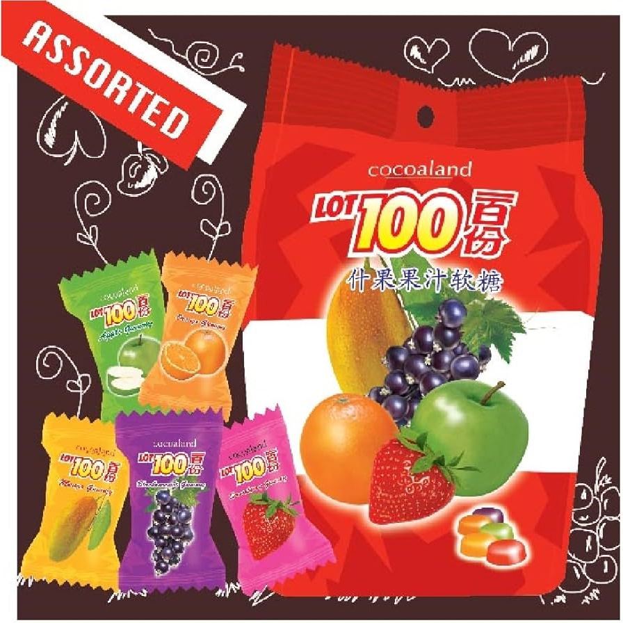 

Permen Singapore Assorted Mix Flavour | Lot 100 Gummy Candy [EXP 2026] | (PRE ORDER) | PENGIRIMAN DARI JAKARTA | READYSTOCK SIAP KIRIM | Jajan Impor | Jastip Permen Snack Gula Gula Candy Original Singapore Oleh-Oleh Jastip SG Trusted Readystock BGS