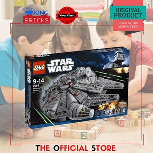 BARANG TERLARIS LEGO 7965 MILLENIUM FALCON - KINGBRICKS PACKING AMAN