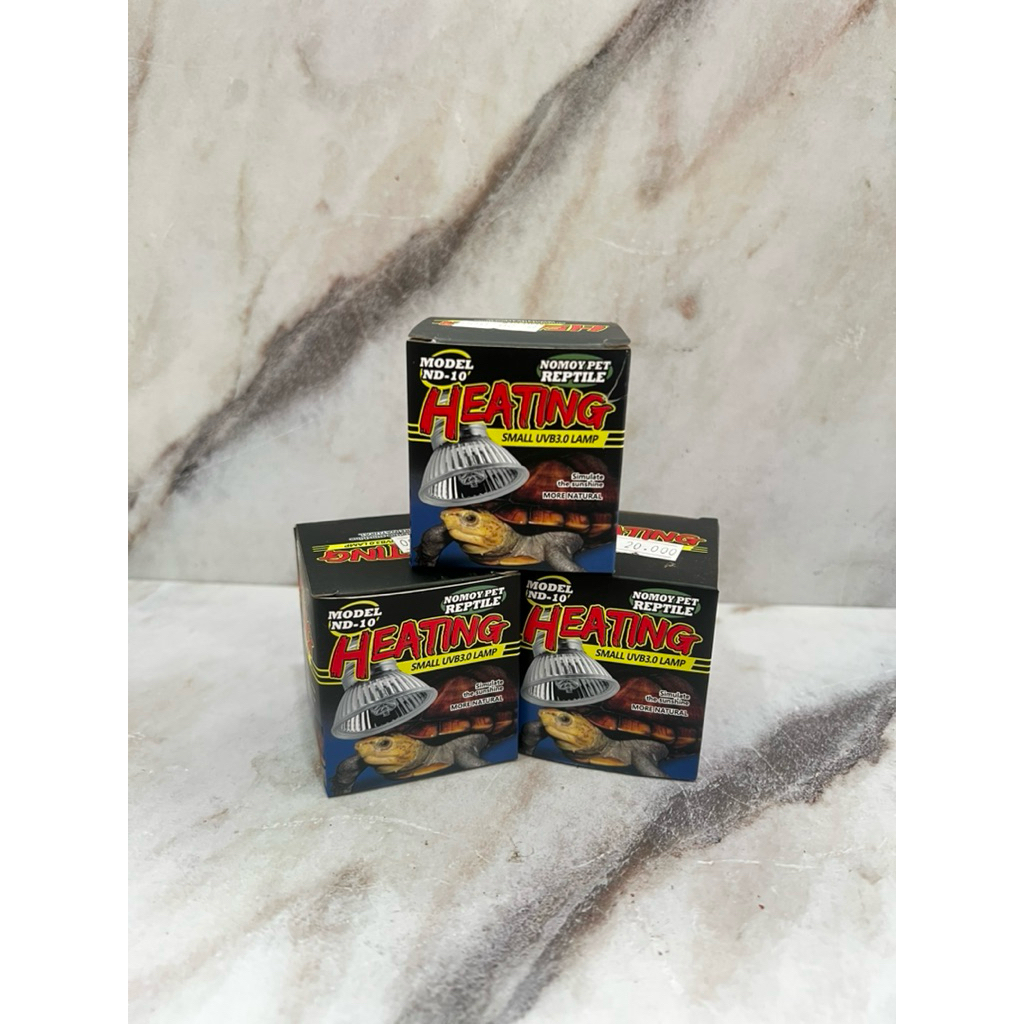 Lampu UVA UVB, Lampu Nomoy UVA UVB, Small UVA UVB Nomoy 25 Watt