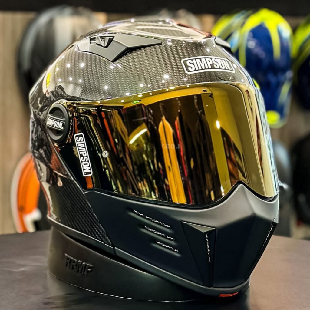 Helm Simpson Modular Darksome Carbon