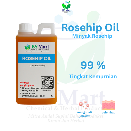 BY KIMIA & HERBAL - Pure Rosehip Oil /Minyak Rosehip seed oil / Rosehip Oil