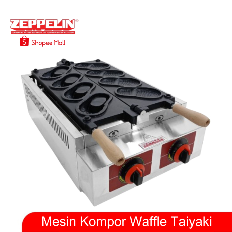 Mesin Kompor Waffle Taiyaki (Model Sandal Sepatu Crocs)
