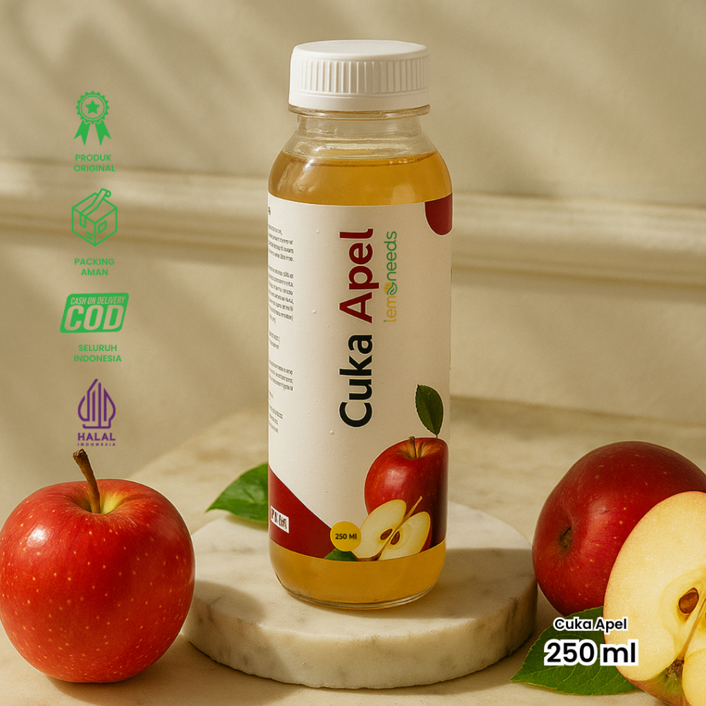 

Lemoneeds Cuka Buah Apel 250ml