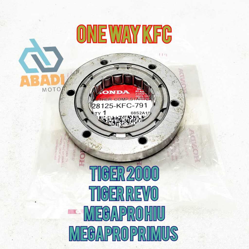 OneWay One Way Stater Ori Honda KFC Tiger 2000 Tiger Revo MegaPro Primus Mega Pro Hiu Rumah Pelor St