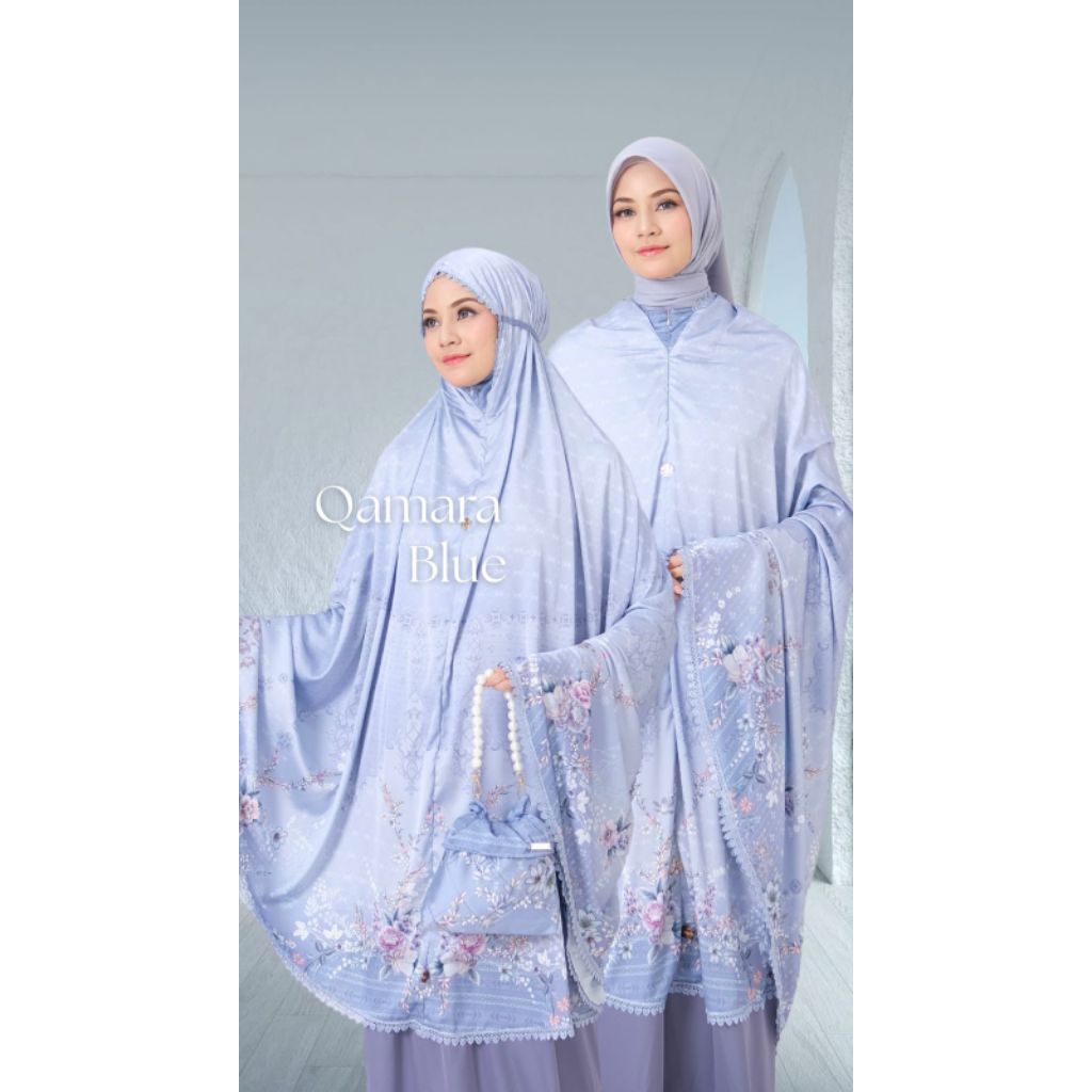 MUKENA SILK QAMARA | MUKENA MOTIF | MUKENA SILK ARMANI | MUKENA SESERAHAN