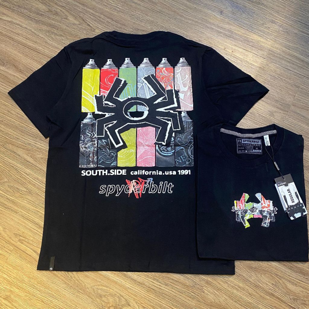 KAOS SPYDERBILT BRANDED BAJU PRIA SURFING DISTRO ORIGINAL 24S TERBARU