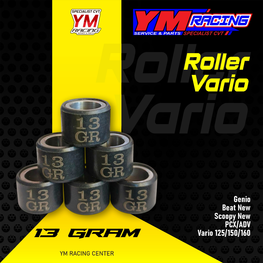 Roller Vario 125 13 gram | Roller Motor Vario 150 13 Gram / Roller Scoopy 2021 13 gram / Roller PCX 