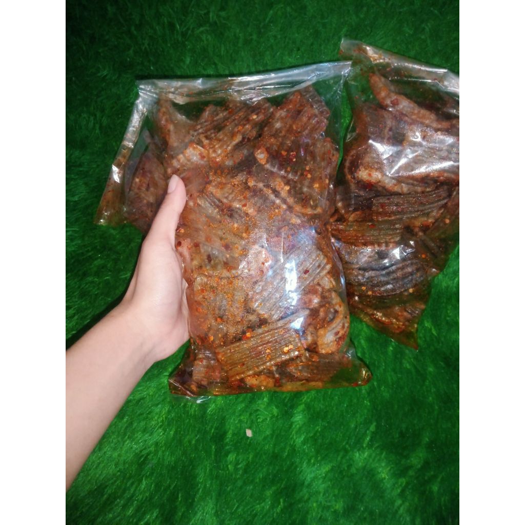 

seblak kering kerupuk jengkol Pedas daun jeruk 250grm/500grm