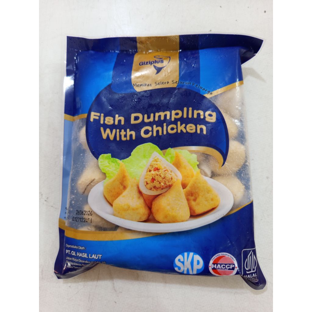 

GIZI PLUS dumpling ayam 500gram