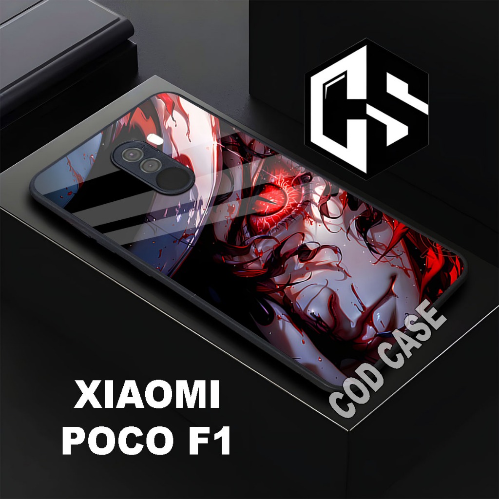 (COD 95)Softcase Glossy POCO F1/case poco f1 glitter/casing poco f1 glitter/case poco f1