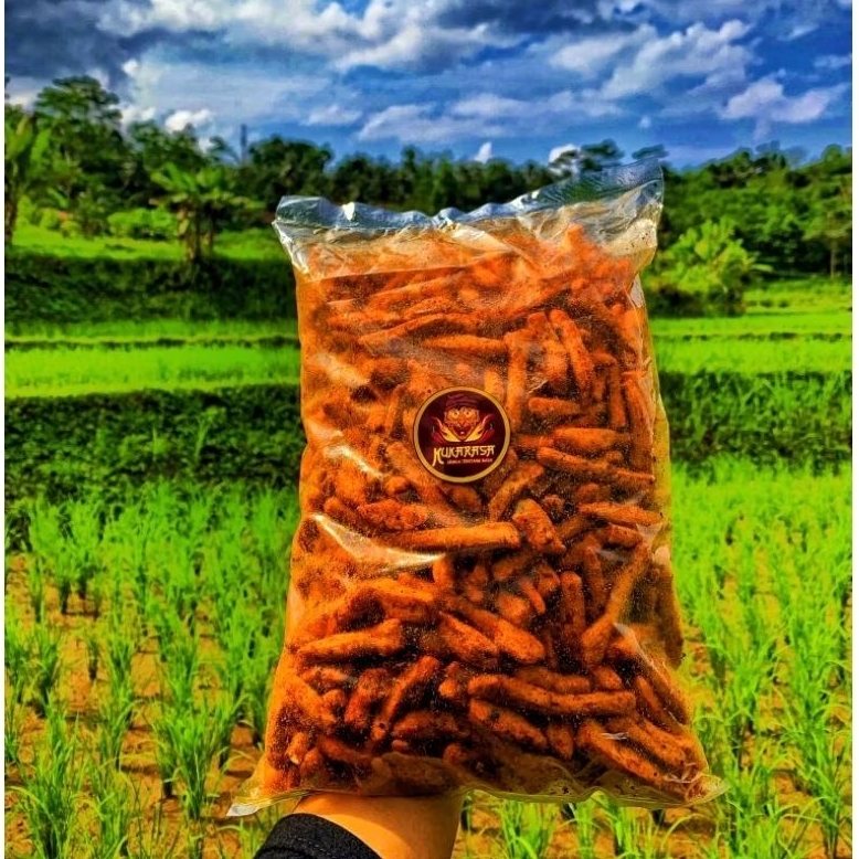 

Basreng Pedas Daun Jeruk 500 Gram | Basreng Viral | Basreng Kukarasa Snack