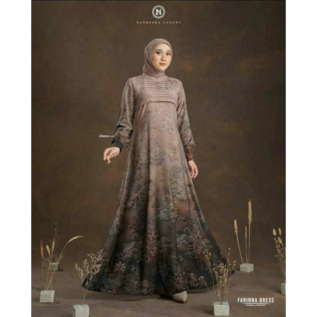 FARINNA DRESS by NADHEERA LUXURY