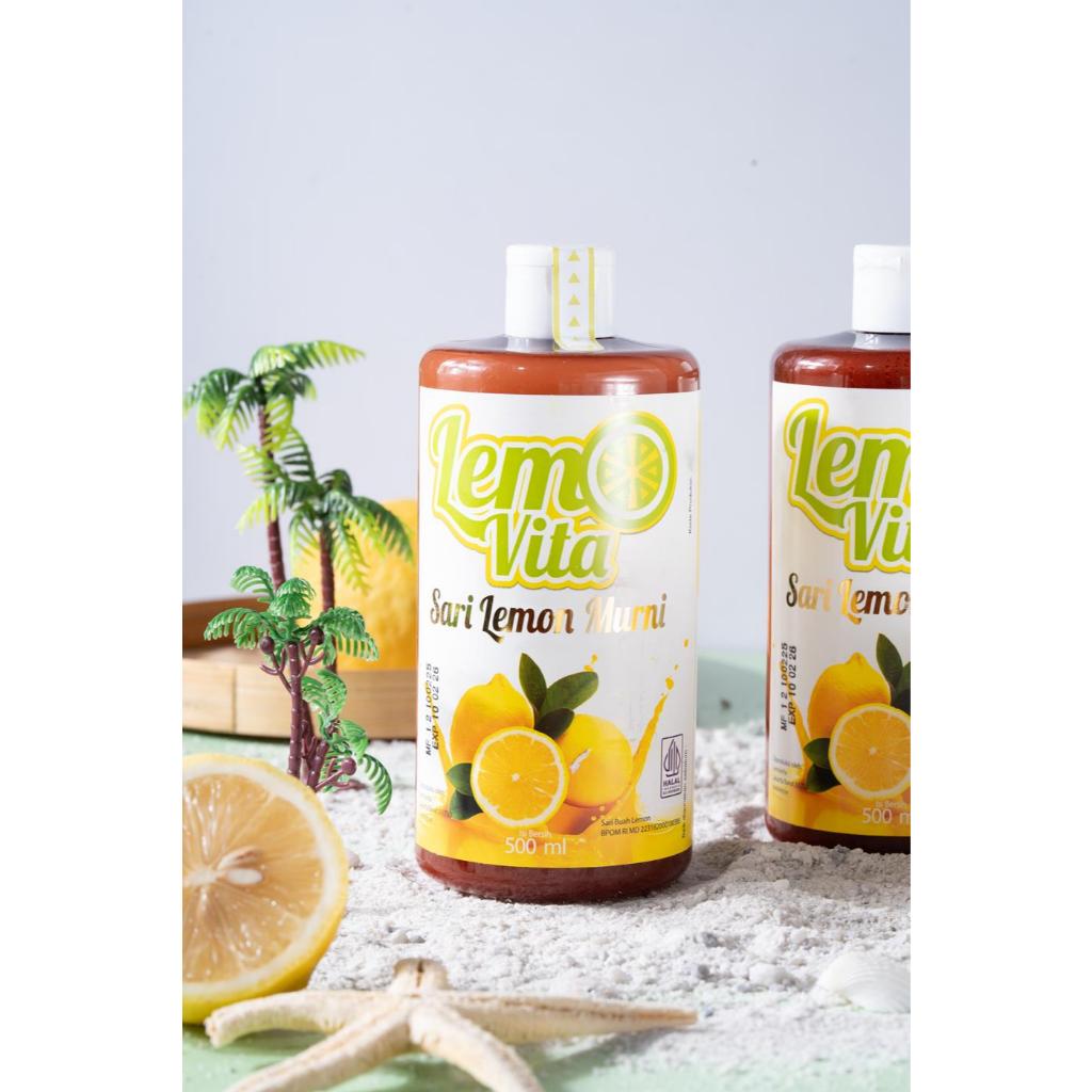 

XMASTER LEMOVITA 500 ML SARI LEMON HALAL JUS LEMON MURNI
