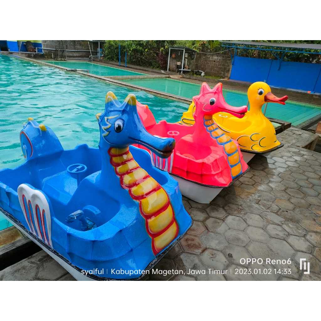 Odong odong BEBEK FIBER KAYUH / GOWES