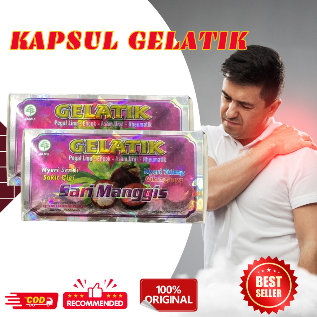 

GELATIK SARI MANGGIS KAPSUL ORIGINAL KEMASAN KOTAK