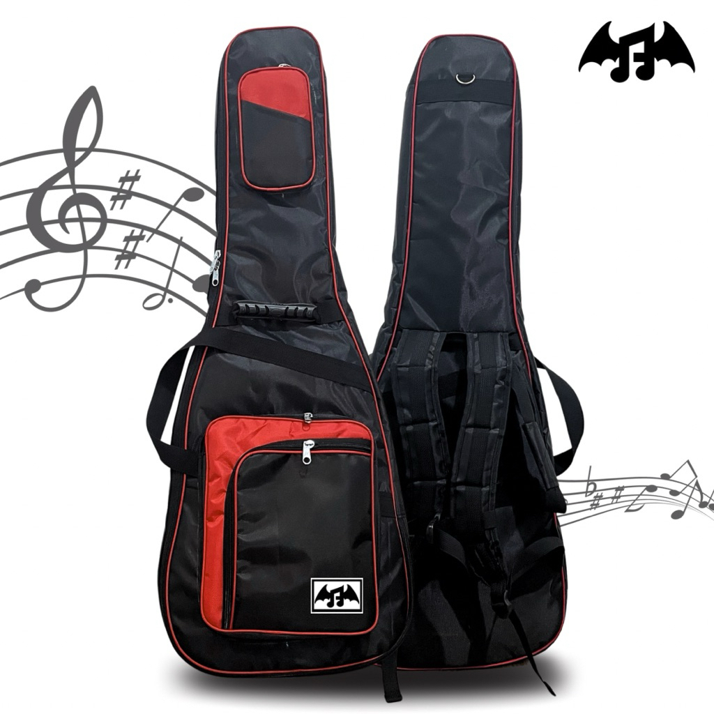 Tas Gitar Elektrik / Tas Gitar Listrik Basic Ransel / Softcase Gitar Elektrik / Softcase Gitar Listr