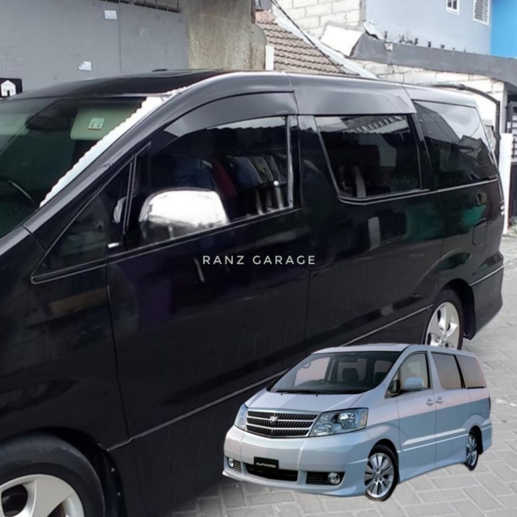 Door Visor Talang Air Toyota Alphard 2005