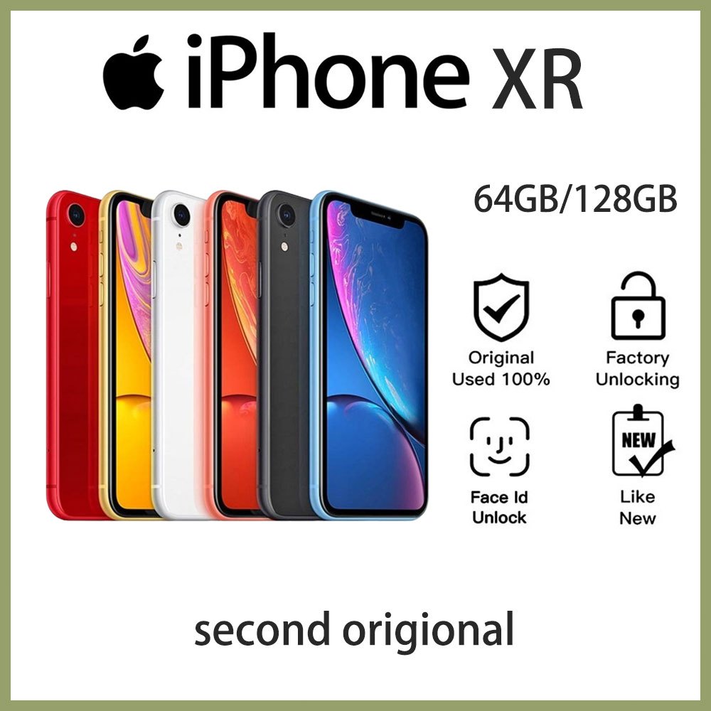 APPLE iPhone XR 128GB | 64GB IPXR  Original Mulus Second inter Good Condition No Minus HPXR