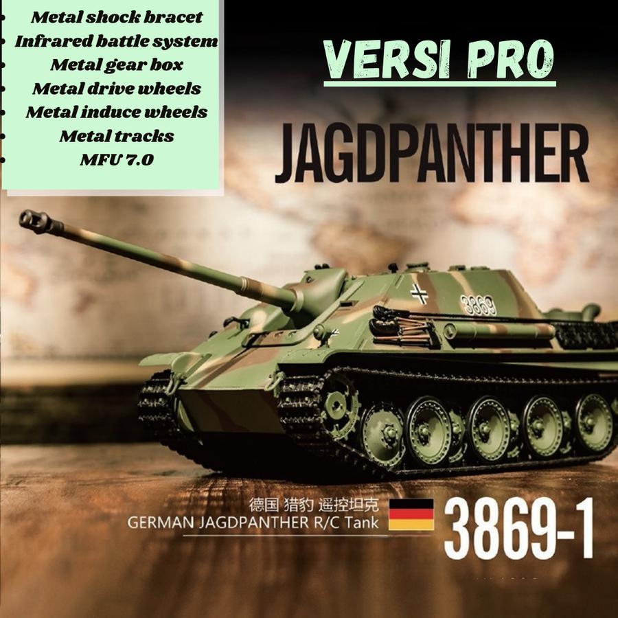 RC Tank Henglong Pro Upgrade 1/16 Shoot Bullet BB 6mm Army Militer - 38691