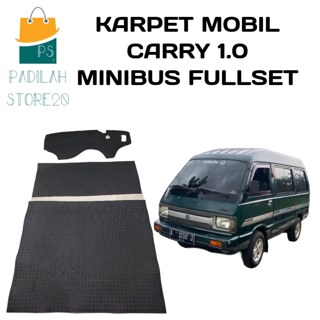 karpet mobil  carry 1.0 minibus fullset