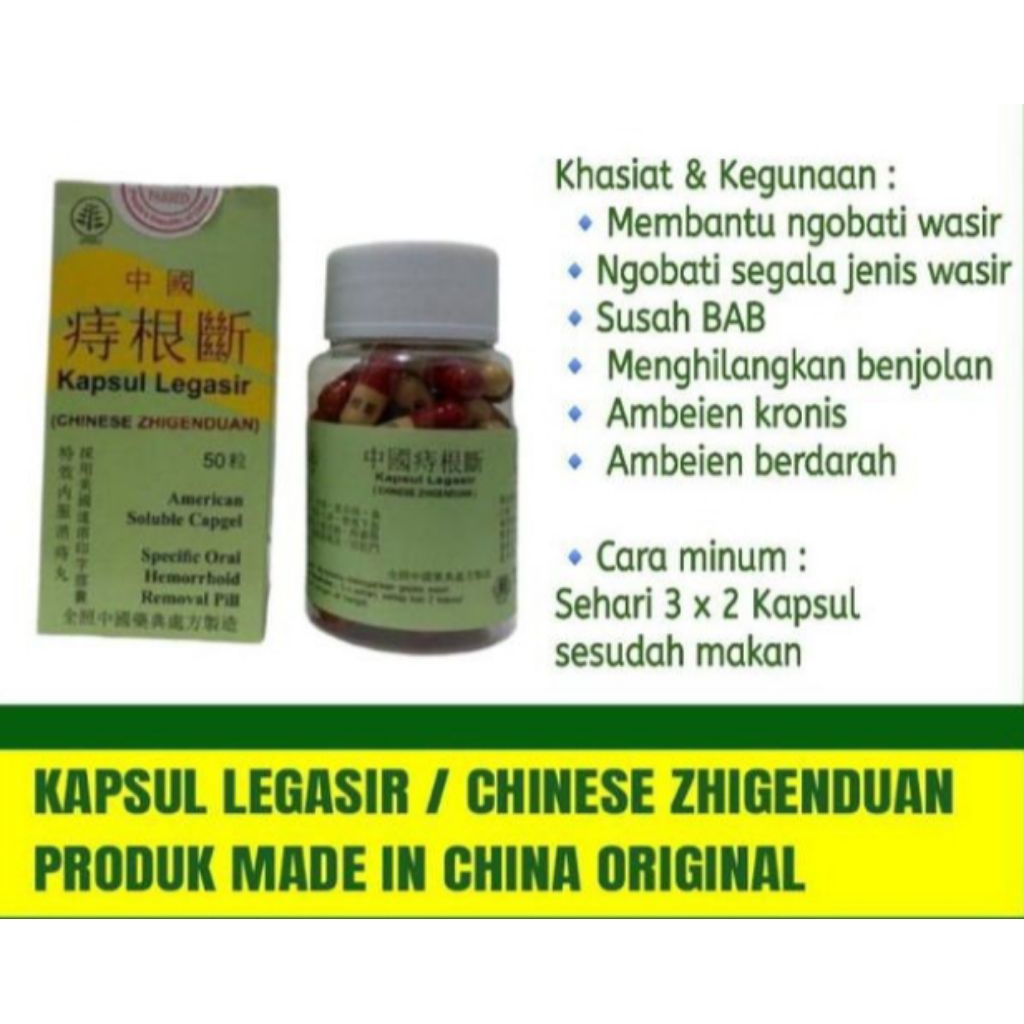 Kapsul Legasir Obat Wasir Ambeien