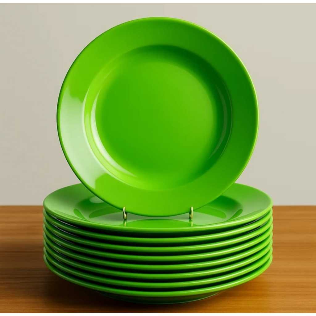 PROMO PIRING MAKAN MELAMIN 23CM PIRING CANTIK | PIRING MELAMIN BERKUALITAS FOOD GRADE