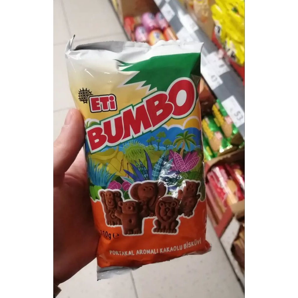 

ETi Bumbo Portakal aromali kakaolu biskuvi 110gram