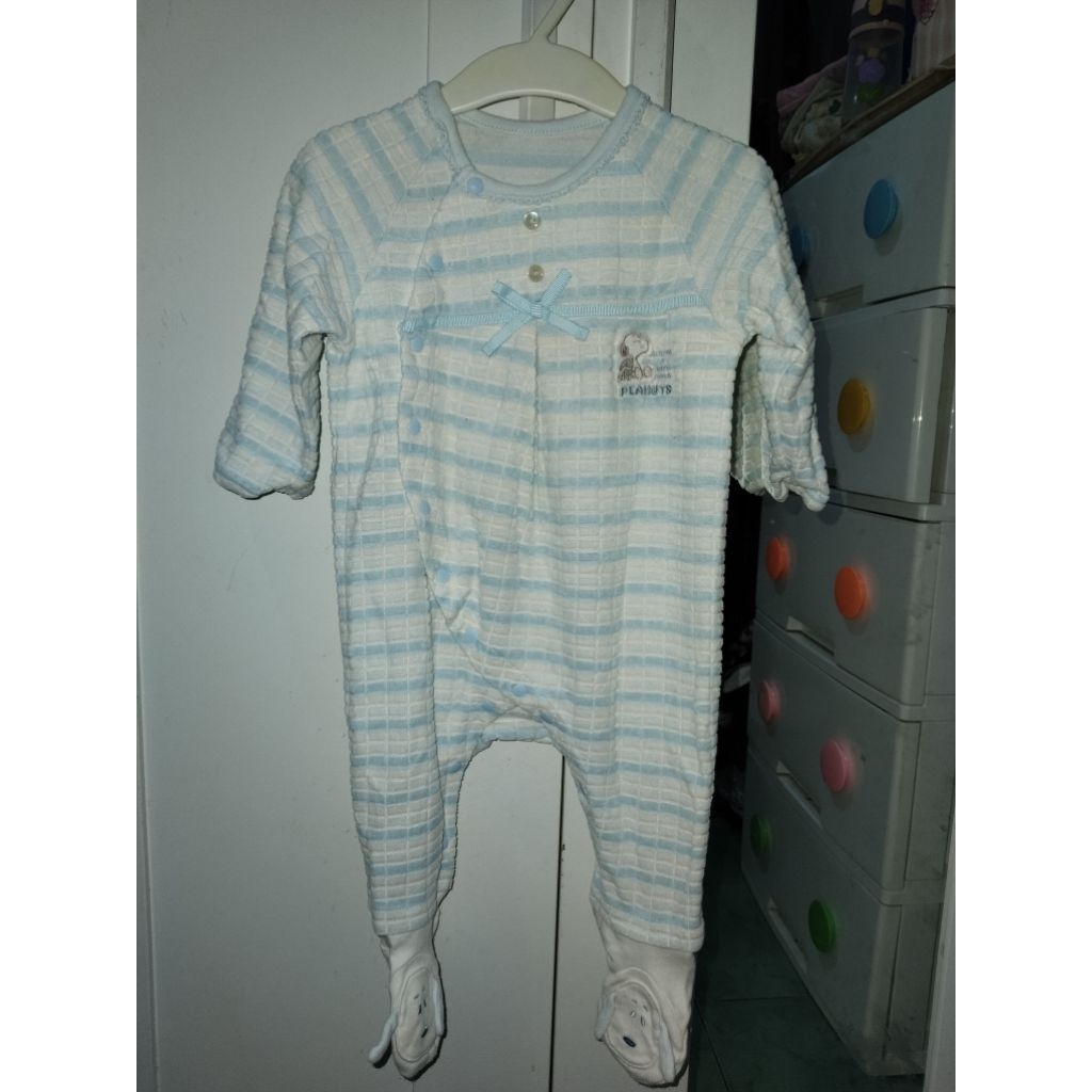 Preloved Baju Bayi Snoopy 6-9bulan