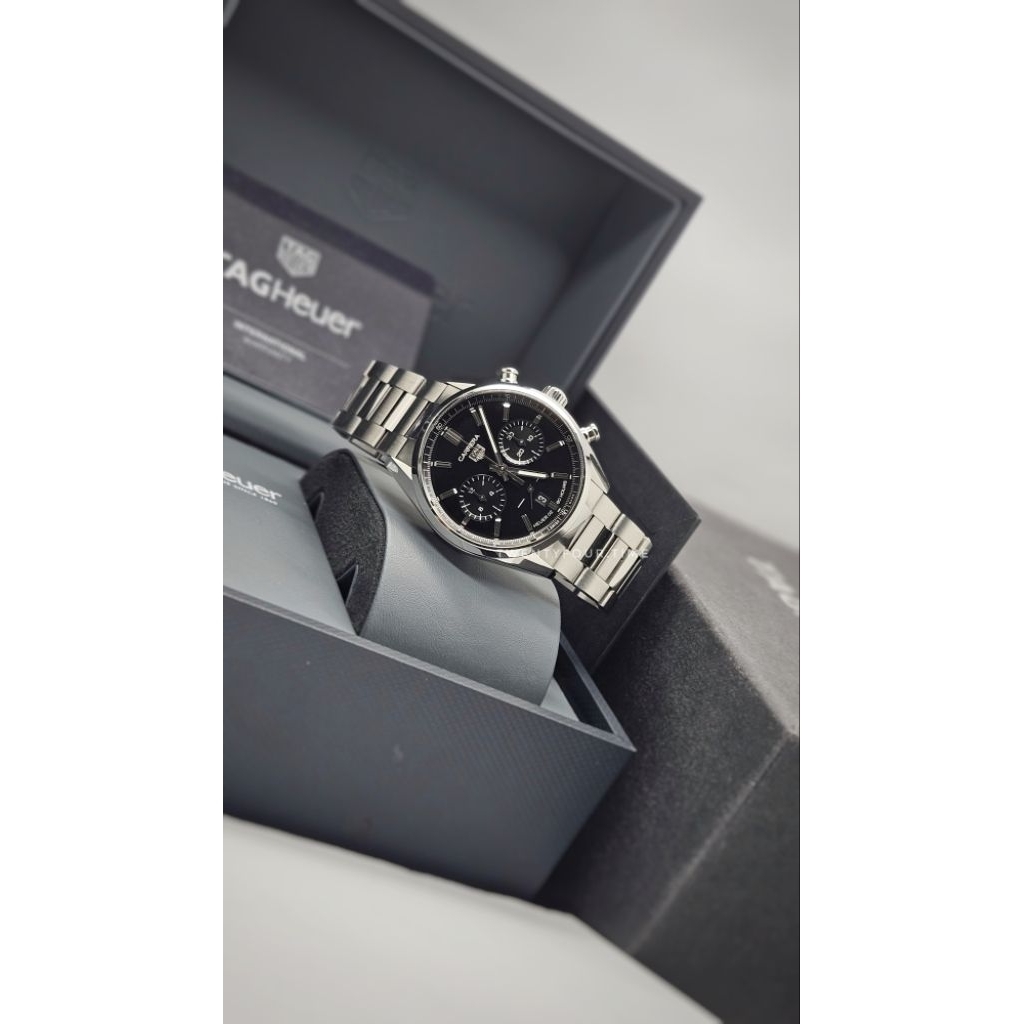 Jam Tangan TH Carrera HEUER 02 Automatic Fullset Box Papers 2022