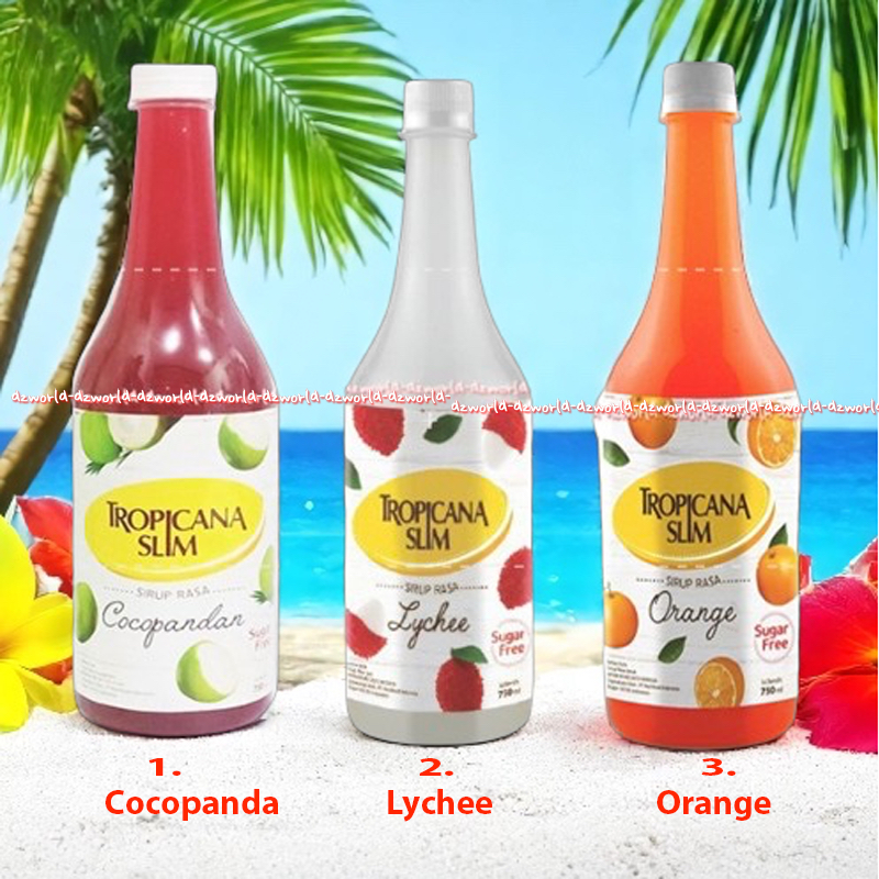 

Tropicana Slim Syrup 750ml Flavour Orange Cocopandan Lychee Sugar Free Sirup Bebas Gula Syrup Cair Less Sugar Tropicanaslim Sirup Rasa Jeruk Kokopandan Leci Kemasan Botol 750 ml