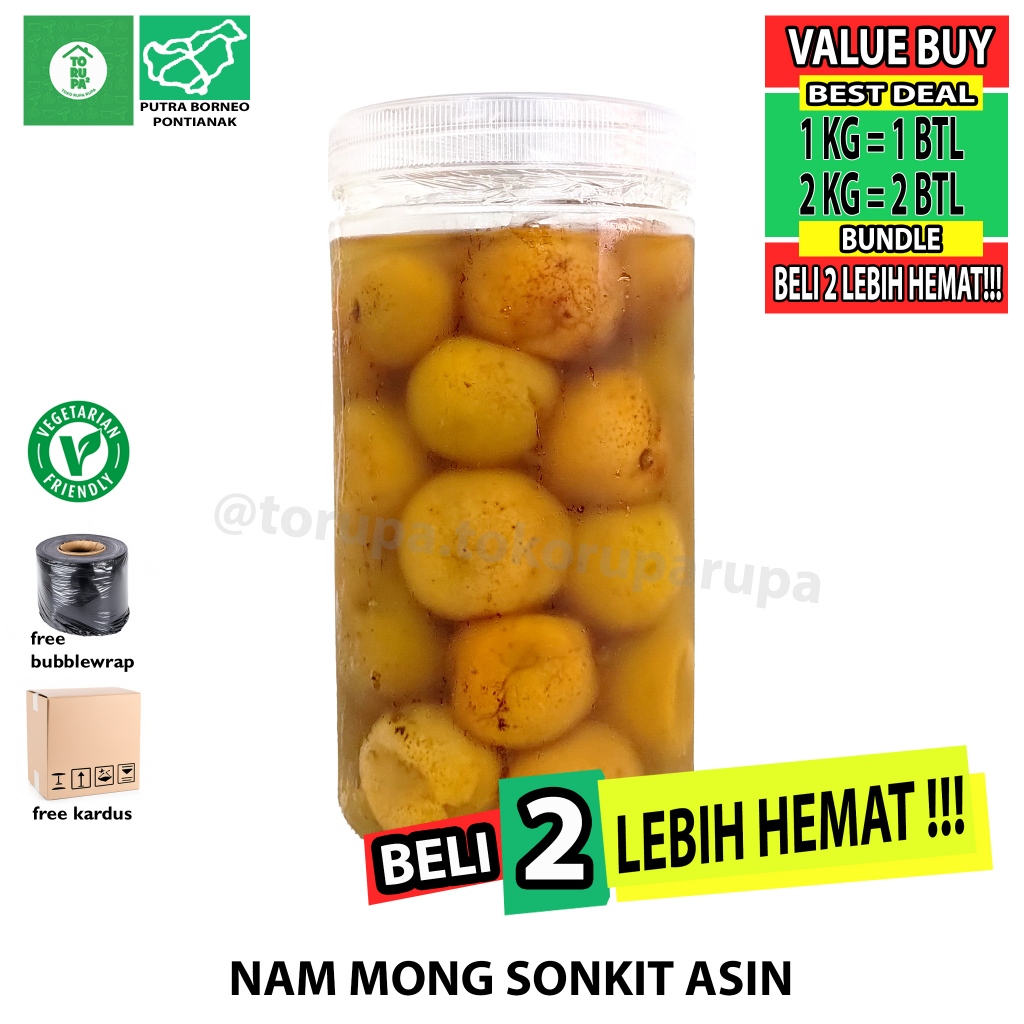 

Nammong Asin @jajanyuk_singkawang / Jeruk Sonkit / Jeruk Songkit Pontianak / Asinan Khas Kalimantan