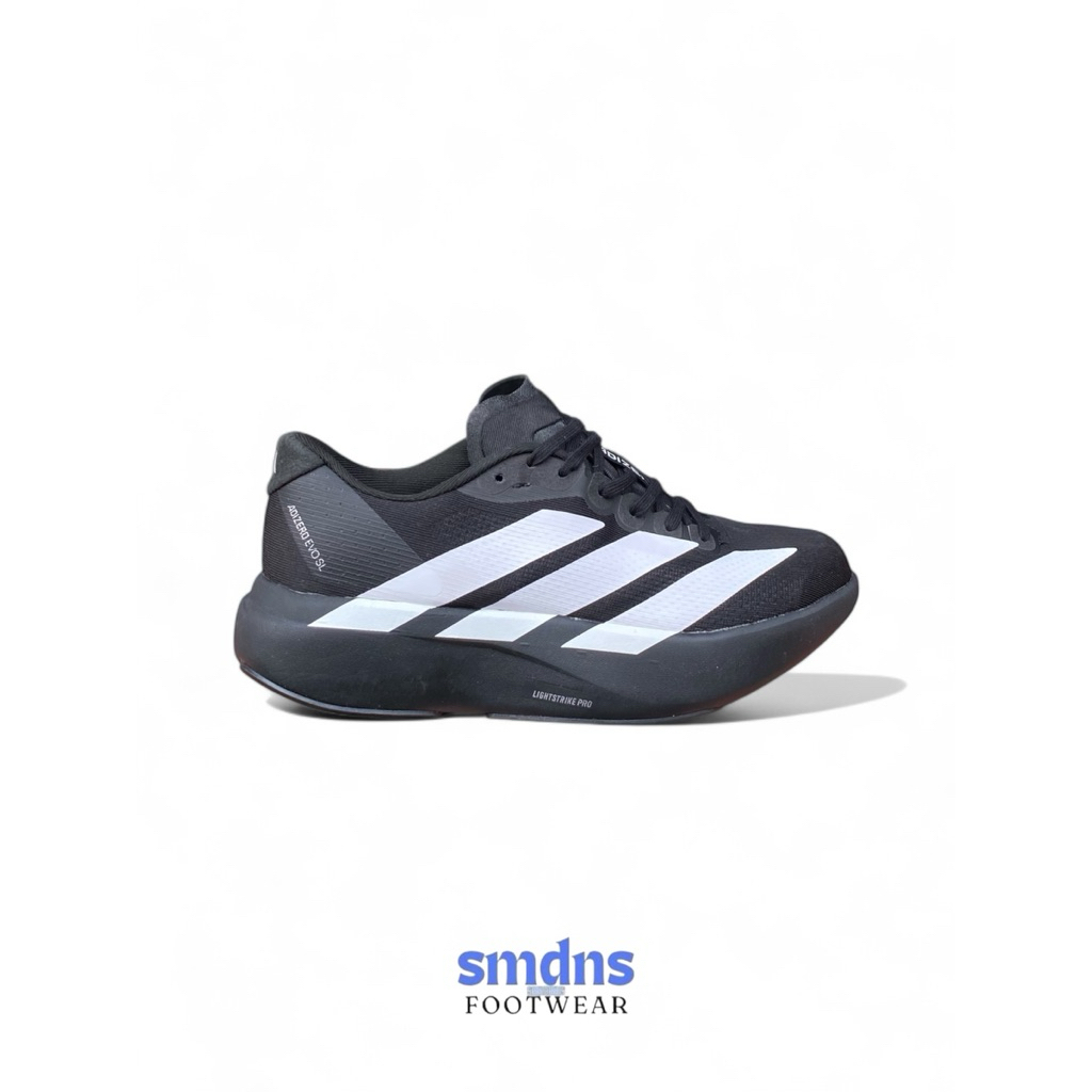 SMDNS - Sepatu lari Ad1d45 Ad1zer0 Ev0 Sl Black White Kwalitas Global Market