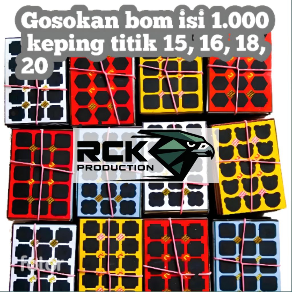 Mainan gosokan bom tengkorak hitam isi 1000 gambar motif campur murah berhadiah LHM KDI RCK RAJAWALI