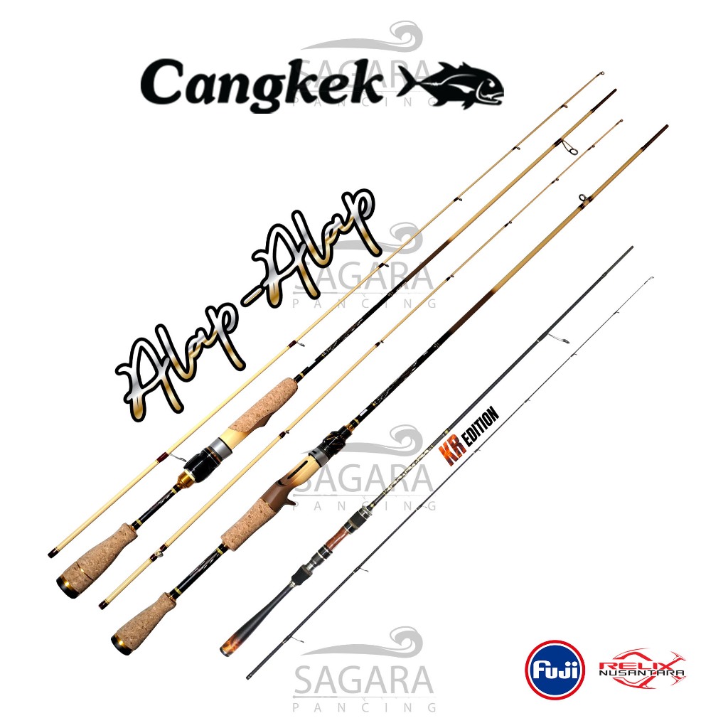 Joran Cangkek Alap Alap | Cangkek KR | Joran UL Relix Nusantara Top Section Cangkek Alap Alap